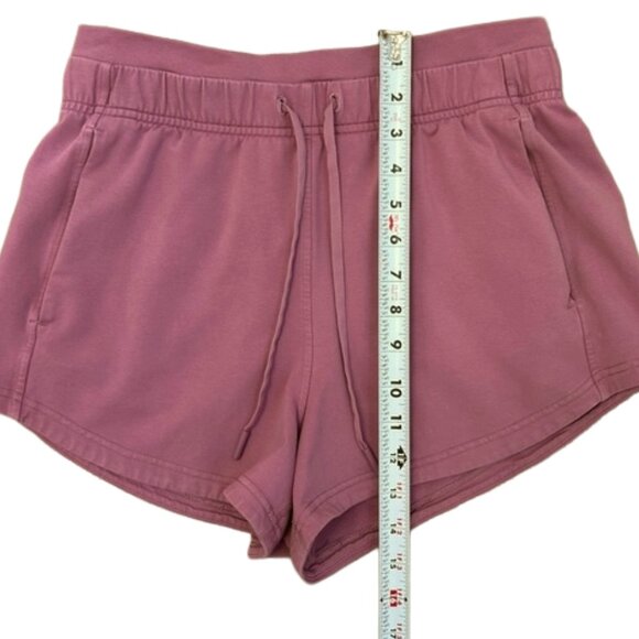 Lululemon Inner Glow HR Shorts 3” Velvet Dust Pink Size 6 Athleisure Lounge - Picture 8 of 9
